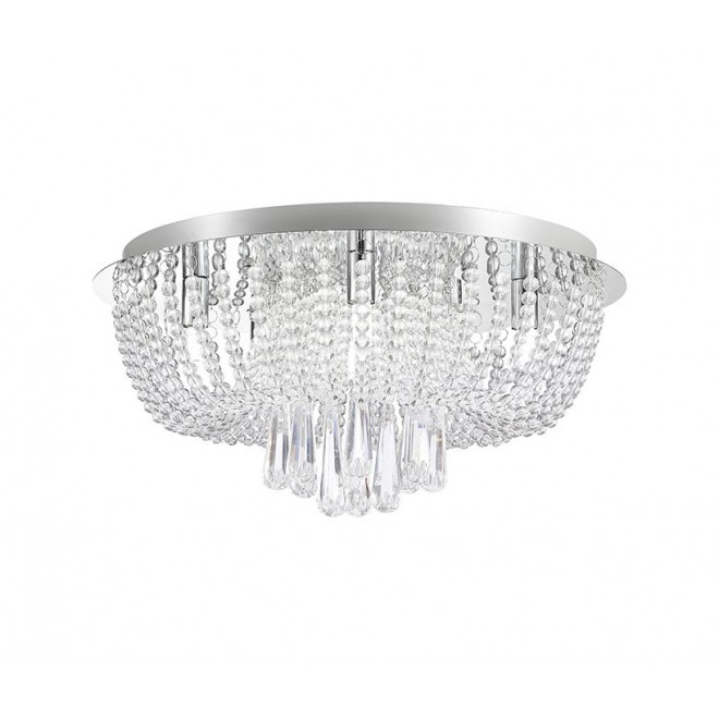 ZUMA LINE 19157M | Sensi Zuma Line stropne svjetiljke svjetiljka 6x G9 krom, kristal