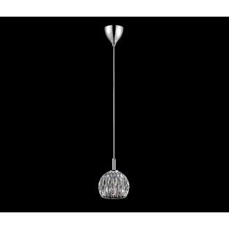 ZUMA LINE P0404-01A | AureliaZL Zuma Line visilice svjetiljka okrugli 1x G9 krom, prozirno